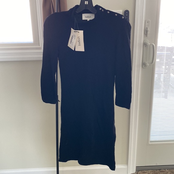 BA&SH Winnie Mini Sweater Dress - Picture 2 of 6